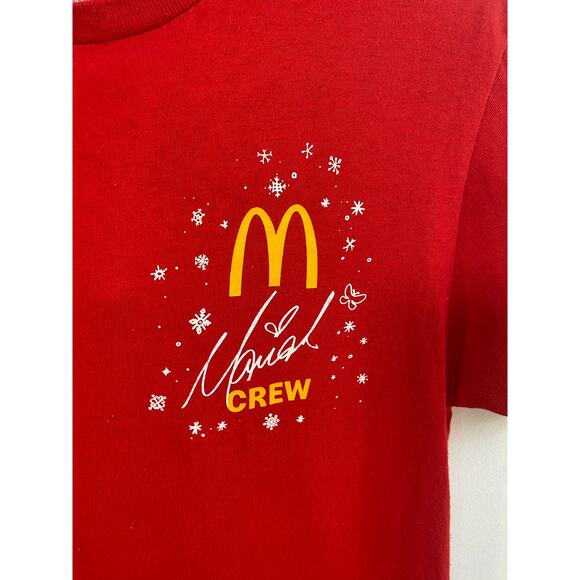 Mariah Carey McDonald's Crew T-Shirt. Size Small - Picture 3 of 5
